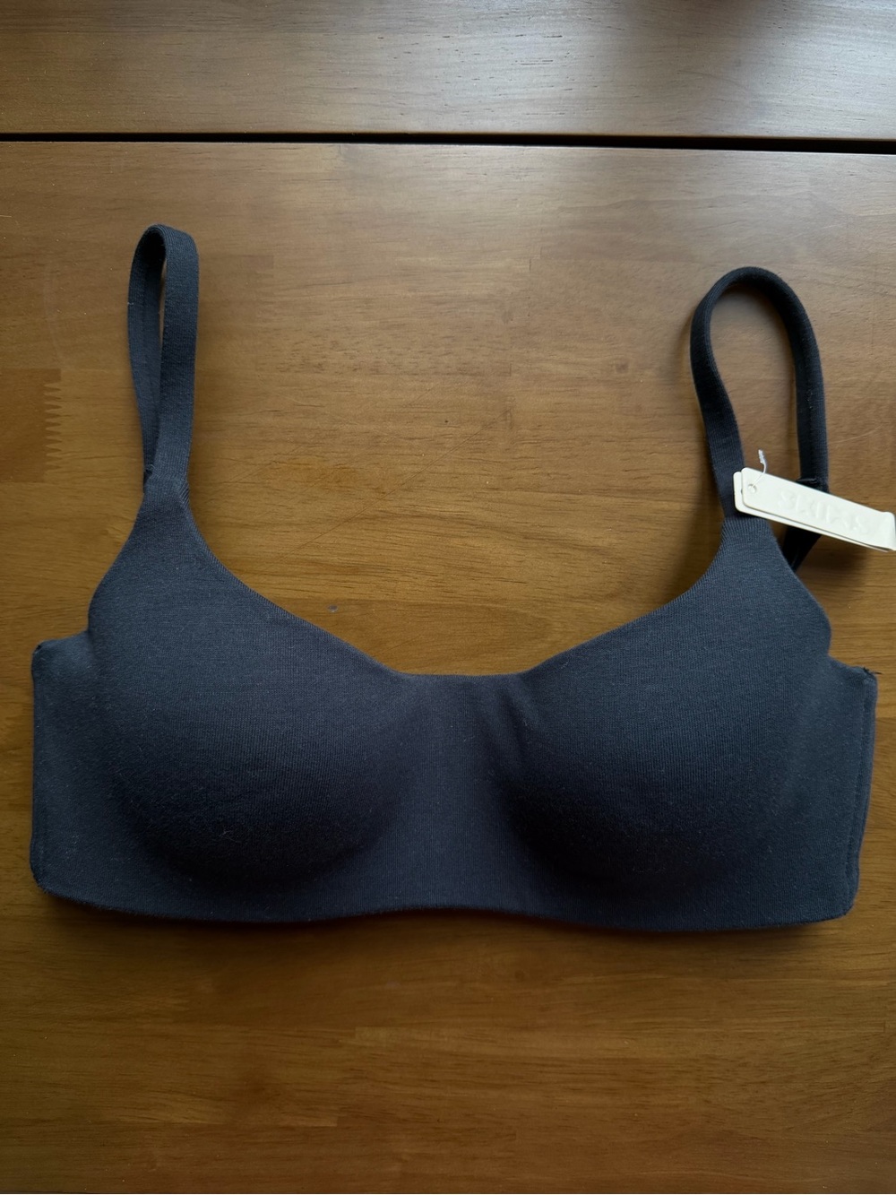 SKIMS Fits Everybody T-Shirt Bra Onyx Black NWT